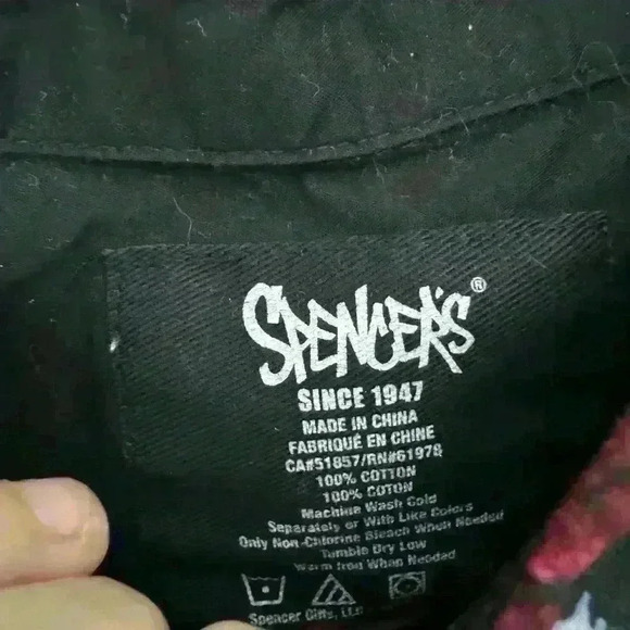 Spencer’s “Fu€k” Floral Flower Shirt Medium - Picture 2 of 4